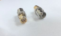 50PCS copper BNC female to SMA male plug coax RF antenna ADAPTER