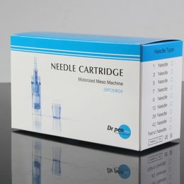 Derma Pen 9 Needle Disposable Tips for Auto MTS Home-care 9pins Needle Dermapen Needle Cartridges free shipping