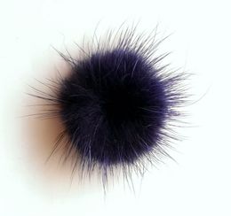 smart 3.5cm mink hair fur ball accessories for decoration genuine PomPom balls 100pcs/set free express delivery