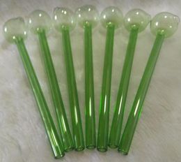 15cm green glass pot -----curved pipes pipes oil rigs glass hand pipes water pipes glass Smoking Pipe for smoking hookahs from manufacturer