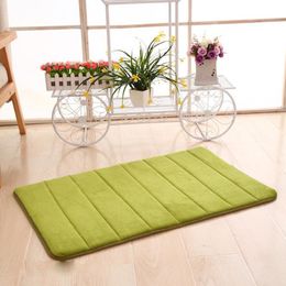 Top Selling 40x60cm Bath Mat Bathroom Bedroom Non-slip Mats Memory Foam Rug Shower Carpet for Bathroom Kitchen