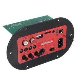 220V/12V/24V 65W 89hV Car Bluetooth Subwoofer Hi-Fi Bass Amplifier Board Audio TF USB Small Distortion 13.7 x 8 x 5.5cm Powerful