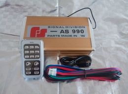 AS990 400W Dual Channel car siren warning alarm 27Tones withwireless remote(without speaker)