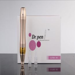 NEW ARRIVAL Gold Metal derma pen Wireless/Wired Dr.pen M5-C/W Auto Skin care Electric Derma Stamp Therapy Pen Anti Ageing