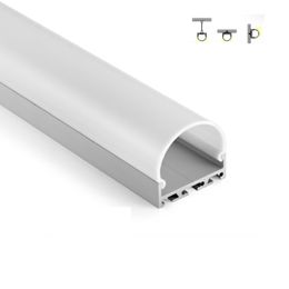 100 X 1M sets/lot New developed led strip aluminium profile and Arch type aluminium led channel for ceiling Or recessed wall lights