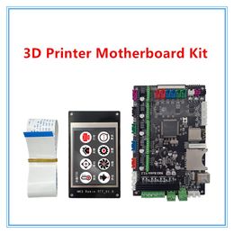 Freeshipping Micromake 3D Printer Parts MKS V2.2 Robin STM32 integrated board stm32 development board Support Heatbed with touch screen