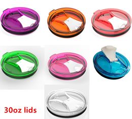 News 30oz Cups Spill Proof lids foldable flip lids For 30oz Trails mugs 30oz Vaccum cups 100% spill proof replacement lids.