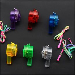 wholesale, transparent whistle, bar concert, , mobile supplies, props props Led Rave Toy