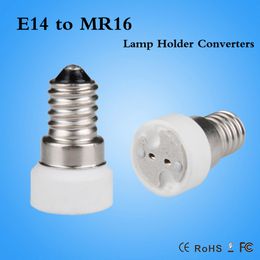 E14 to MR16 Lamp Holder Base Bulb Socket Adapter E14 Male To MR16 Female Halogen Edison LED Light Adapter Converter