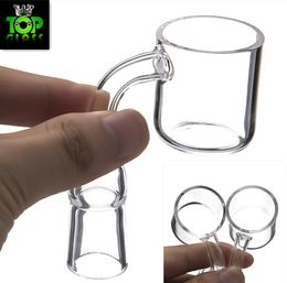 Flat Top Smoke XXL Quartz Banger Nail With 32mm OD Female Male 10mm 14mm 18mm Domeless Can Put Inner Bowl