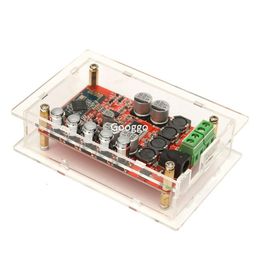 Freeshipping TDA7492P Wireless Bluetooth 4.0 Hifi Audio Digital Amplifier Board Acrylic Shell