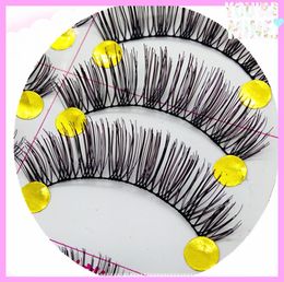10 Pairs Handmade False Eyelashes Soft Faux Fake lashes Natural Long Thick Lash