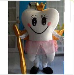 2017 Factory direct sale adult tooth mascot costume for adult to wear