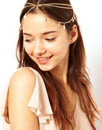 Fashion Gold Leaf Jewellery Bridal Headbands For Bride Bridal Wedding Hair Headpieces Wedding Headpieces Accessories for Women Cheap