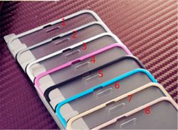 3D Curved Aluminium Alloy Tempered Glass For iPhone 7 7 plus iphone 6 6S plus Cell Phone Accessories Front Full Screen Cover Retail Package