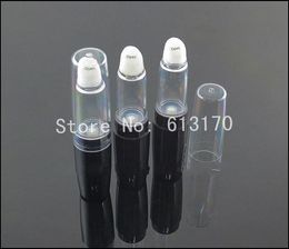 3ML Mini Lipstick Tube Empty Plastic Lip Gloss Sub-bottling Small Sample Cosmetic Lip Balm Container free shipping