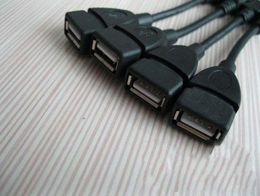 11cm Micro USB to mini USB Host OTG Cable for DAC Portable Digital Amplifier tablet pc mobile phone mp4 mp5 500pcs/lot