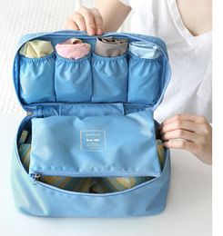 Travel portable bra Pouches handbags Travel series waterproof Underwear storage bag Organizer pouches