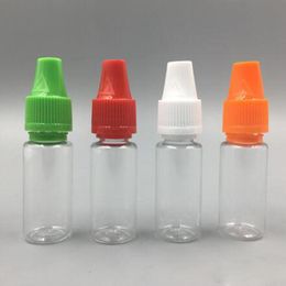 Wholesale Price NEW 10ml PET Bottles with TPD ChildProof-Tamper Cap Thin Tip ,High Quality 10ml Ejuice Plastic Bottles Popular Sale EU UK US