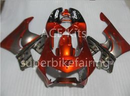 3 free gifts Motorcycle Fairing kit For HONDA CBR900RR 98 99 CBR 900RR 919 1998 1999 ABS Fairings set Crimson silver AS9