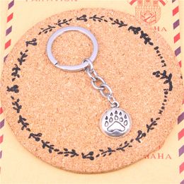 Keychain bear paw Pendants DIY2 Men Jewellery Car Key Chain Ring Holder Souvenir For Gift