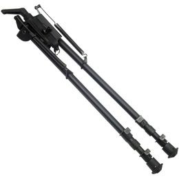 13-27 Inch Swivel Tactical Pivot Rifle Bipod Long Range shooting with Built-in Podlock