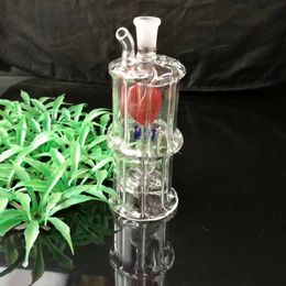 Compartment hookah glass bongs accessories Wholesale glass bongs accessories, glass hookah, water pipe smoke free shipping