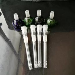 Wholesale glass pipe accessories 14mm foam head , Water pipes glass bongs hooakahs two functions for oil rigs glass bongs