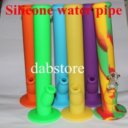 Non-stick Silicone Water Pipes silicone bongs good quality silicone water pipe and free shipping by DHL