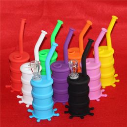 smaller silicone dab mat silicone rigs water pipe silicone hookah bongs silicone dab rigs cool shape quality dhl