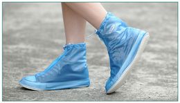 Environmental Reused Waterproof PVC RainShoes outdoor Lady Shoe Cover 6 Colours Dustproof Overshoes For Rain walking Carpet Cleaning