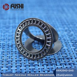 AXK2542 + 2AS Thrust Needle Roller Bearing With Two AS2542 Washers 25*42*4 mm ( 2 Pcs ) AXK1105 889105 NTB2542 Bearings