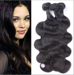 Wholsales price 9A Human Hair Weaves 3PCS Brazilian Body Wave Bundles Virgin Hair 8-30inch Natural Color