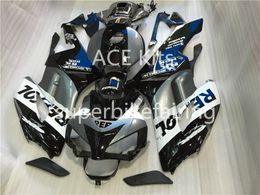3 gift new For Honda CBR1000RR 2004 2005 1000RR 04 05 ABS Motorcycle Fairing Kit Bodywork Black silver gray AHA6