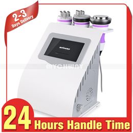 New 5 in 1 Home Use 40K Cavitation Ultrasonic Vacuum Radio Frequency Weight Loss Cellulite Slimming Skin Machine for Spa