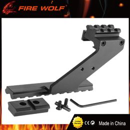 Tactical QD 3//5/" Quick Release Scope Mount Adapter7//8/" Rail Picatinny Weaver