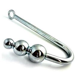 Anal Plug Hook with 3 balls,Butt Plug Vagina Toys bondage chastity devices Anal toys sex toys free by DHL