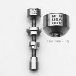 -Original version Titan nagel 14mm18mm doppelgelenkig einstellbar GR2 Ti Nagel Domeless Nails Werkzeuge laser markierung