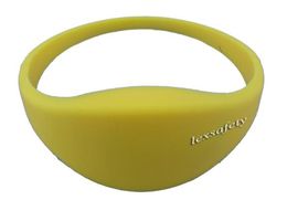 diameter 67mm iso11785 cheap price T5577 125khz Programmable rfid Silicone Wristband Bracelet Waterproof Pack of 50