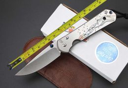 free shipping New Chris Reeve CNC D2 Blade Sebenza 25 Style Full TC4 TITANIUM Handle Folding knife DF26