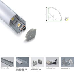 100 X 1M sets/lot 60 angle aluminium profile for led strips and V alu profile channel for kitchen led or cabinet lights