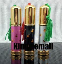 Wholesale 300pcs/lot Capacity 5ml Empty Perfume Fragrance Reffiable Tube Bottle 3 Colours for you choosing