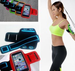 Waterproof phone bags yoga sport phone armband bag fitness jogging cell phones case gym exercie portable phones pouch