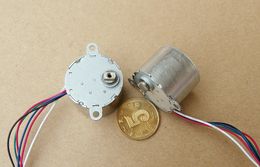 10PCS 24BYJ 5VDC Stepper Motor 2-phase 6-wire or 5-wire 4-phase Stepper Angle:5.625