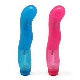 APHRODISIA 7 Inch Flexible Jelly G Spot Vibrator Sex Toys for Women Curved Multi-speed Dildo Vibrator Erotic Toys Sex Products 17901