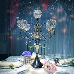 new arriavl high quality crystal wedding aisle decor Centrepieces for weddings ,big event decoration