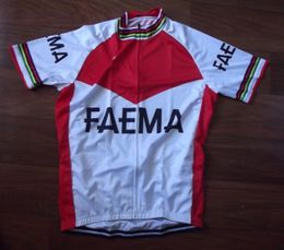 2024 Brand New Team Faema cycling Jersey breathable cycling jerseys Short sleeve summer quick dry cloth MTB Ropa Ciclismo B27