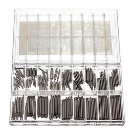 360 Pcs Stainless Steel Watch Spring Bars Strap Link Pins 8-25mm Watchmaker235k