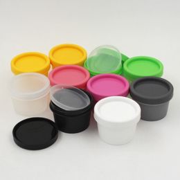100Gram Empty Refillable Plastic Mini Storage Containers Jar With Liner Container Cream Box/Bottle Make Up Cream Facial Skin Care Mask Mix