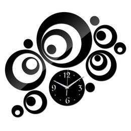 wholesale 2015 promotion acrylic mirror black silver quartz wall clocks real home decor 3d stickers - Wholesale Home Decor Suppliers wholesale 2015 promotion acrylic mirror black silver quartz wall clocks real home decor 3d stickers - Wholesale Home Decor Suppliers